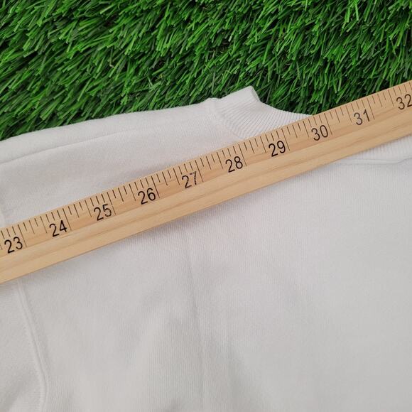 Vintage 90s Louisiana State University Sweatshirt Womens Medium 19x23 White USA - Picture 4 of 16